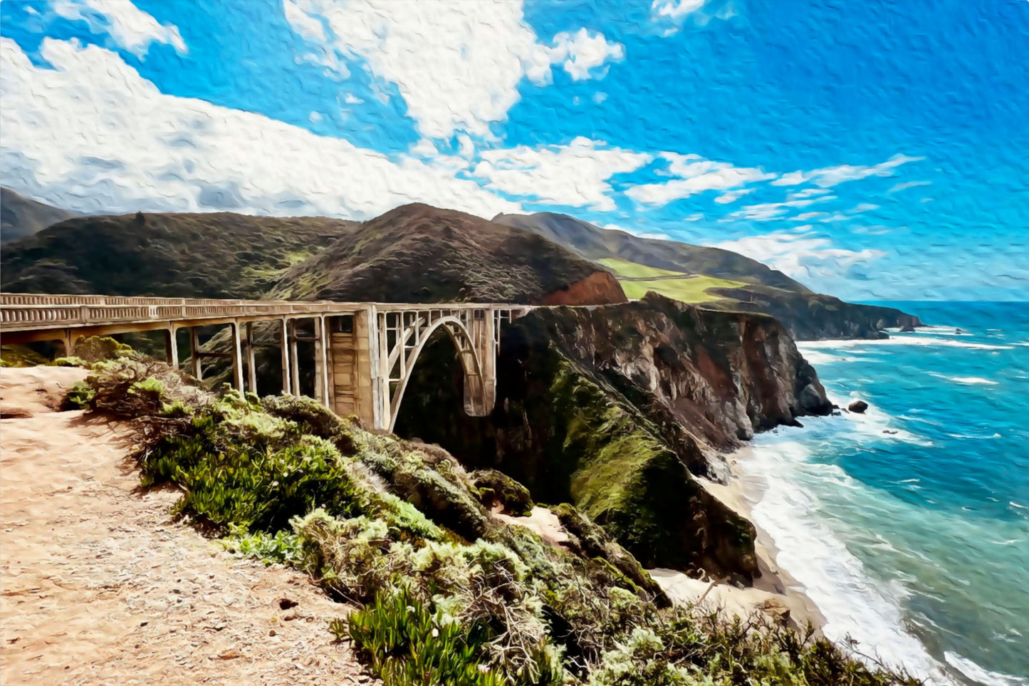 Big Sur Painted
