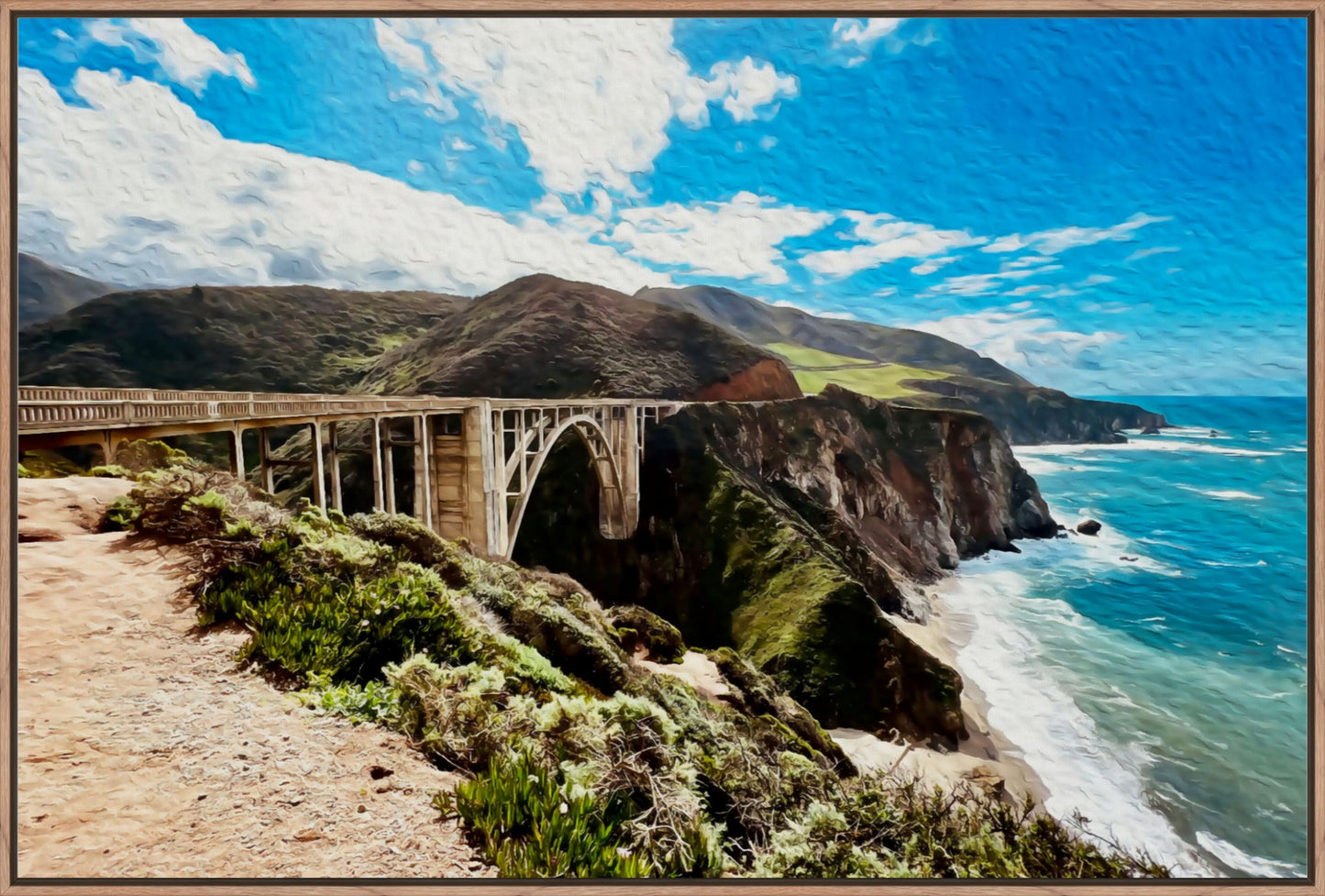 Big Sur Painted