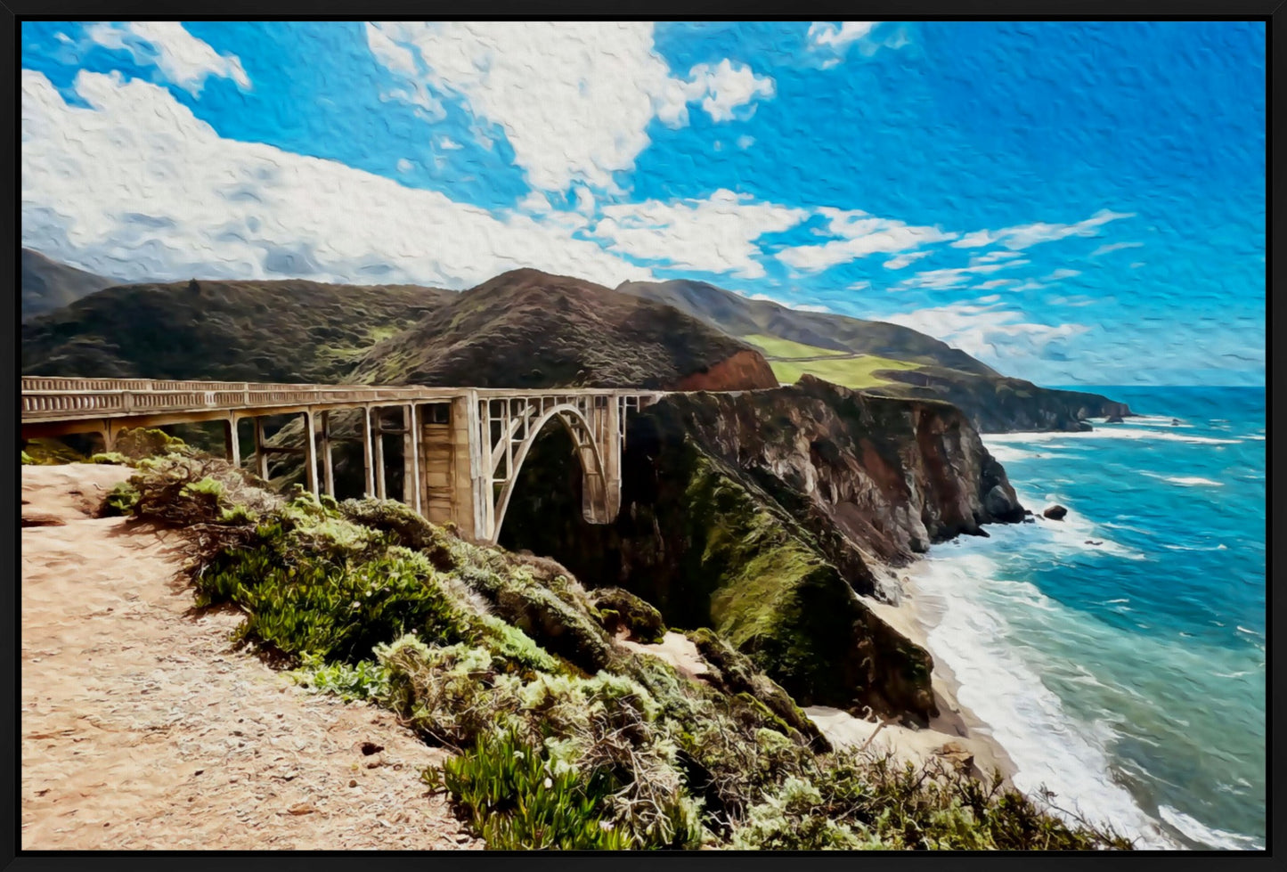 Big Sur Painted