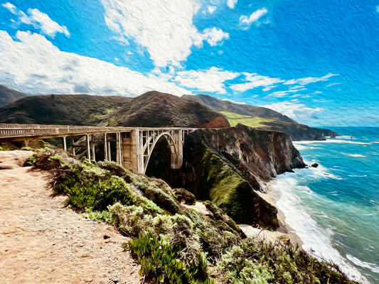 Big Sur Painted
