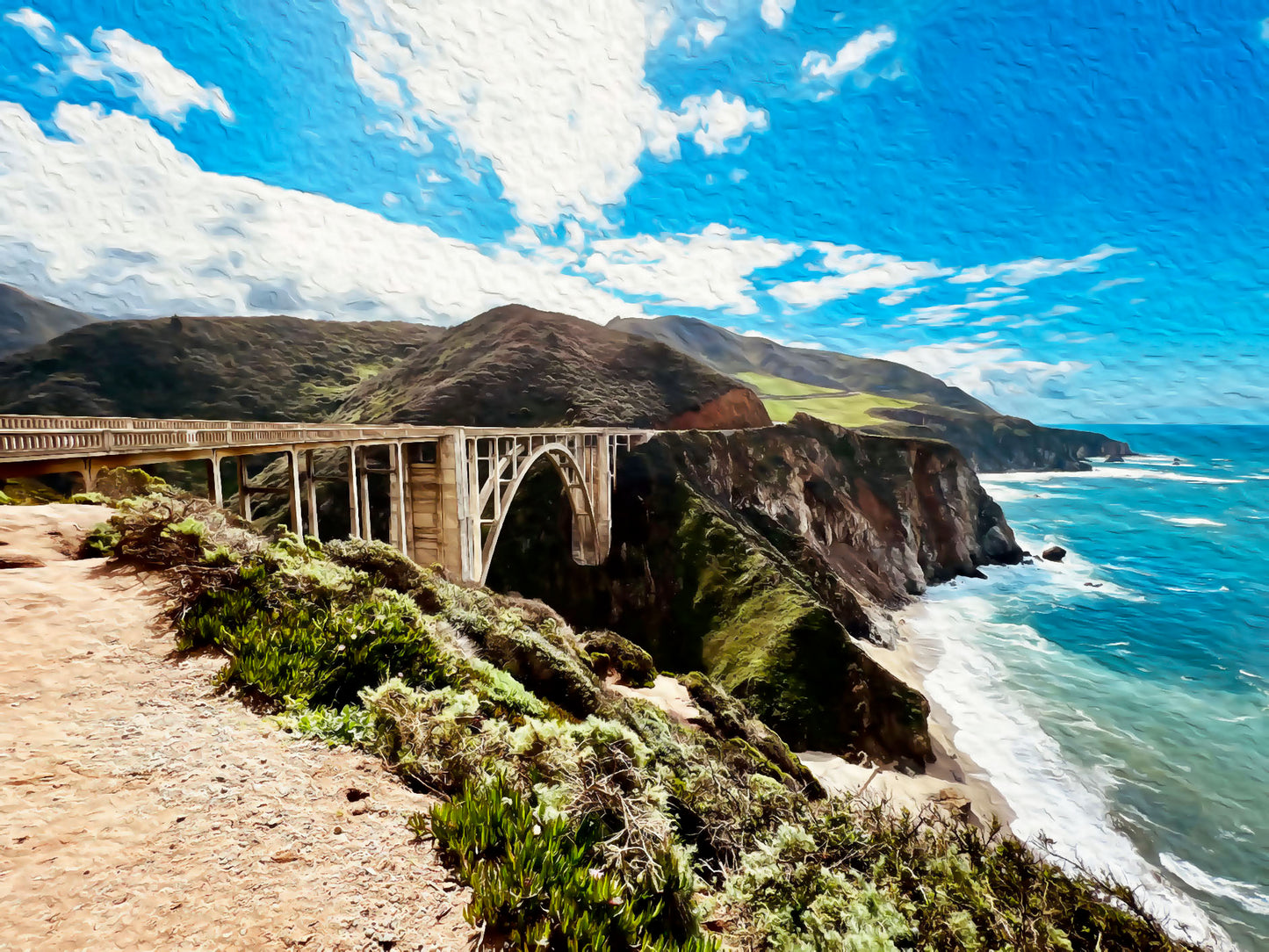 Big Sur Painted