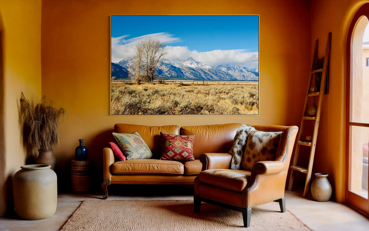 Tetons at Mormon Row