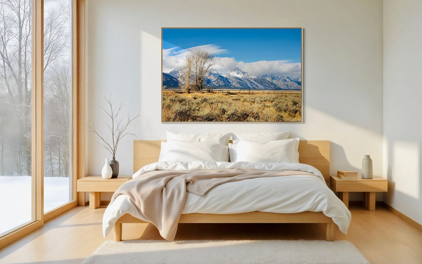 Tetons at Mormon Row