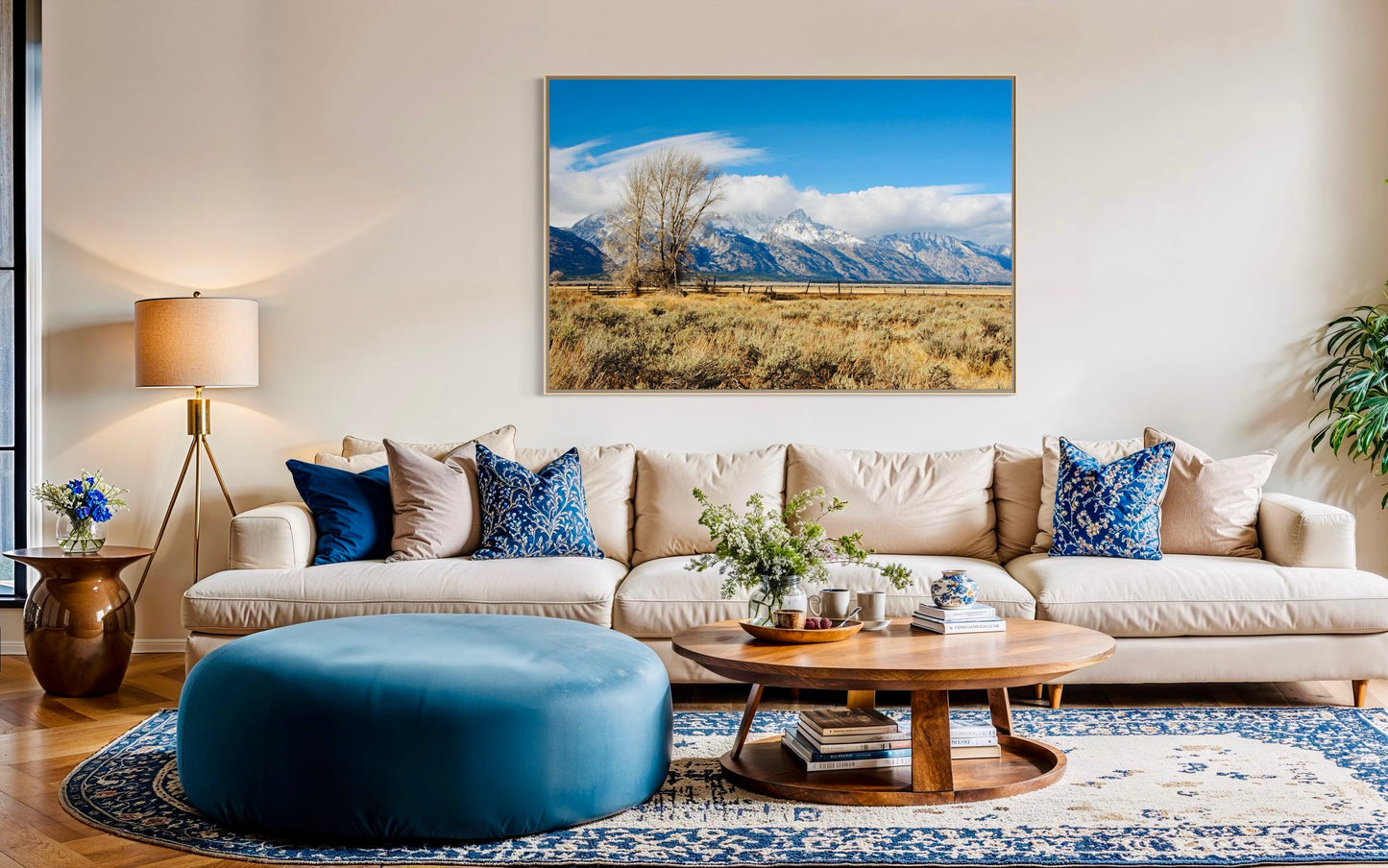 Tetons at Mormon Row